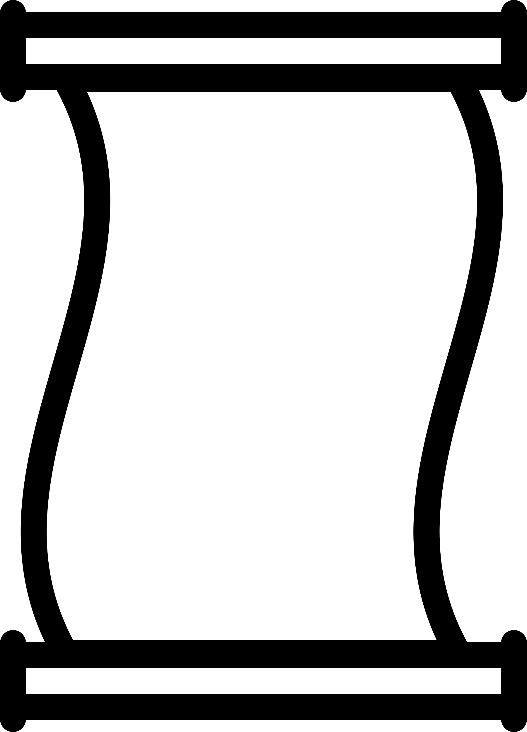 Ancient Paper Scroll Outline Vinyl Svg File Free Vectors